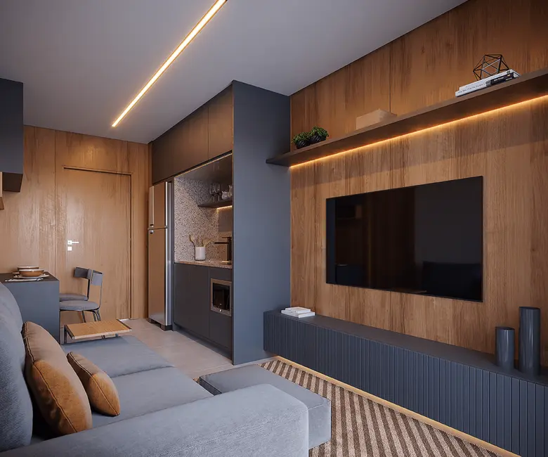 Foto 3 de Apartamento com 1 quarto à venda, 30m2 em Quarta Parada, São Paulo - SP