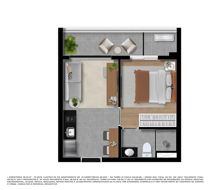 Foto 3 de Apartamento com 2 quartos à venda, 54m2 em Higienópolis, São Paulo - SP