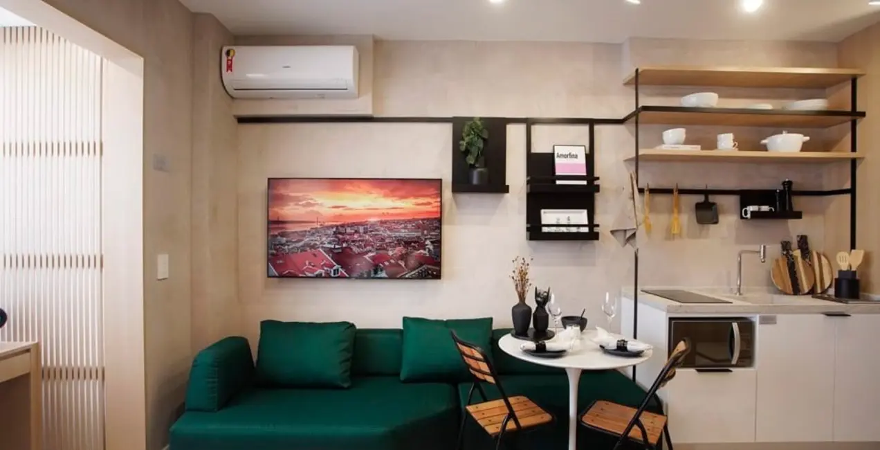 Apartamento com 1 quarto à venda, 31m2 em Pinheiros, São Paulo - SP - imagem 4 Foto 4 de Apartamento com 1 quarto à venda, 31m2 em Pinheiros, São Paulo - SP