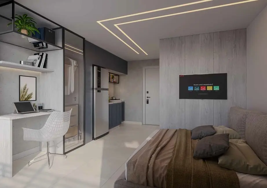 Apartamento com 1 quarto à venda, 18m2 em Brooklin Paulista, São Paulo - SP - imagem 8 Foto 8 de Apartamento com 1 quarto à venda, 18m2 em Brooklin Paulista, São Paulo - SP