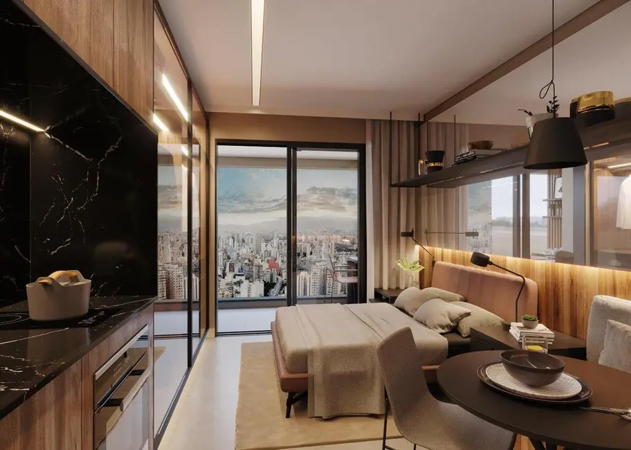 Apartamento com 1 quarto à venda, 20m2 em Paraíso, São Paulo - SP - imagem 8 Foto 8 de Apartamento com 1 quarto à venda, 20m2 em Paraíso, São Paulo - SP