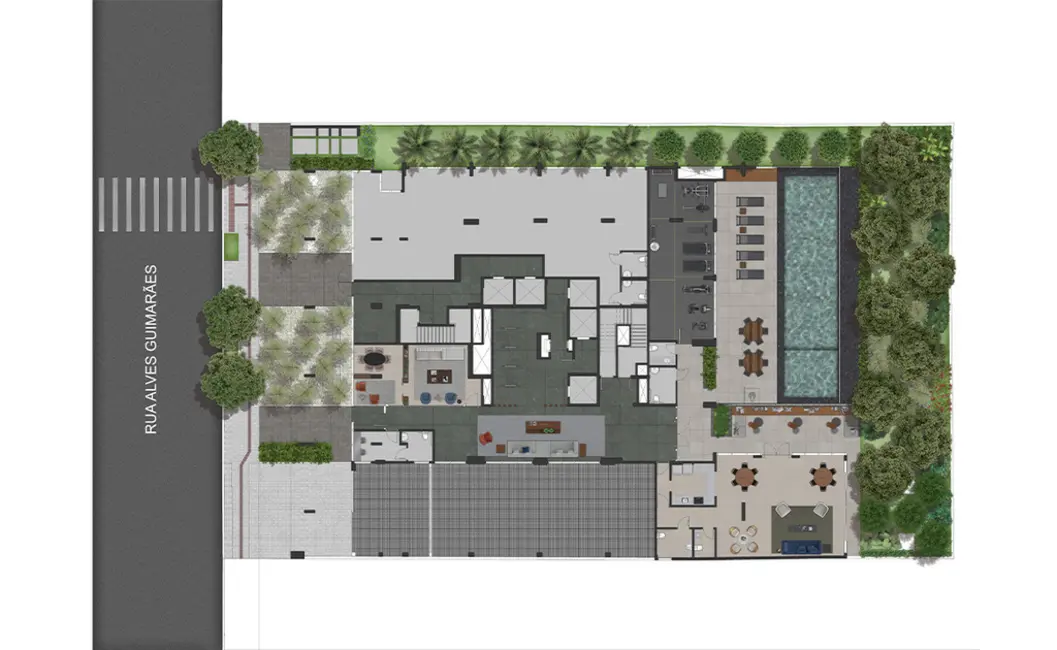 Foto 8 de Apartamento com 1 quarto à venda, 32m2 em Vila Madalena, São Paulo - SP