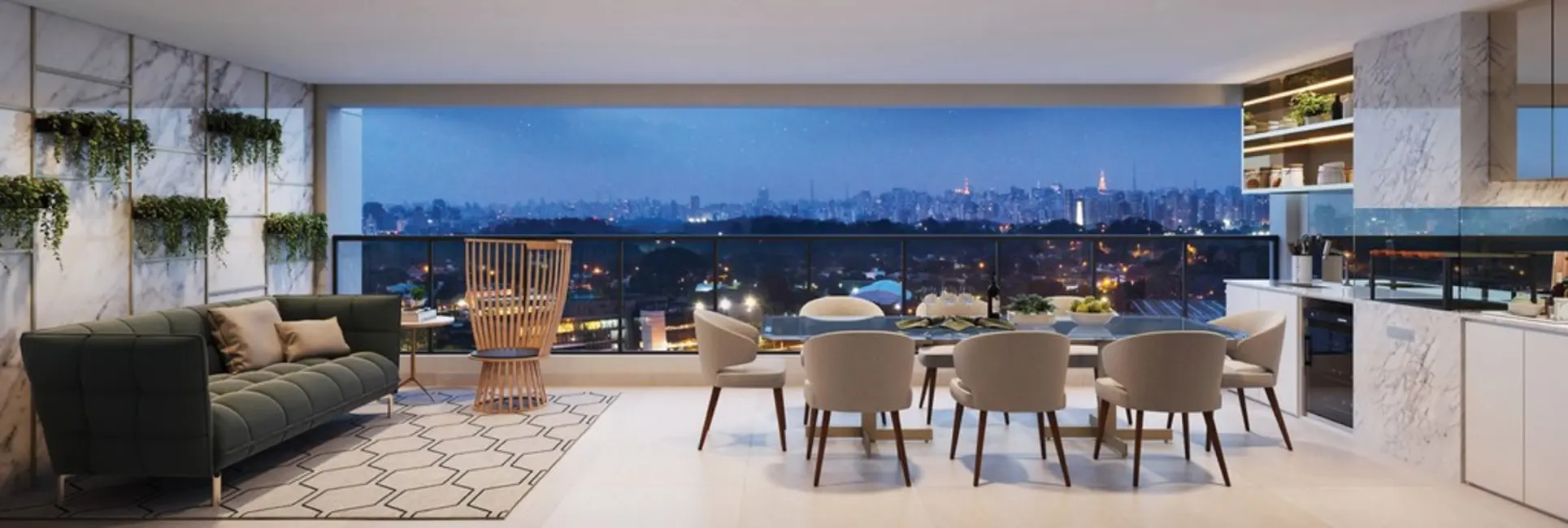 Apartamento com 4 quartos à venda, 163m2 em Moema, São Paulo - SP - imagem 8 Foto 8 de Apartamento com 4 quartos à venda, 163m2 em Moema, São Paulo - SP