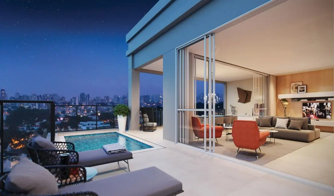 Apartamento com 4 quartos à venda, 163m2 em Moema, São Paulo - SP - imagem 7 Foto 7 de Apartamento com 4 quartos à venda, 163m2 em Moema, São Paulo - SP