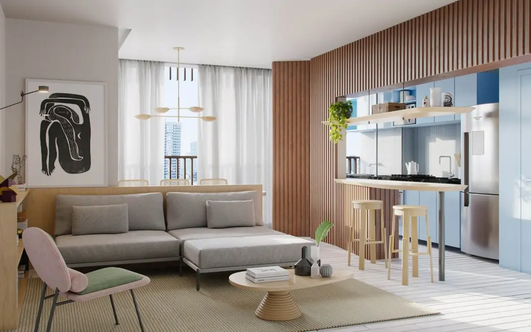 Apartamento com 2 quartos à venda, 68m2 em Brooklin Paulista, São Paulo - SP - imagem 6 Foto 6 de Apartamento com 2 quartos à venda, 68m2 em Brooklin Paulista, São Paulo - SP