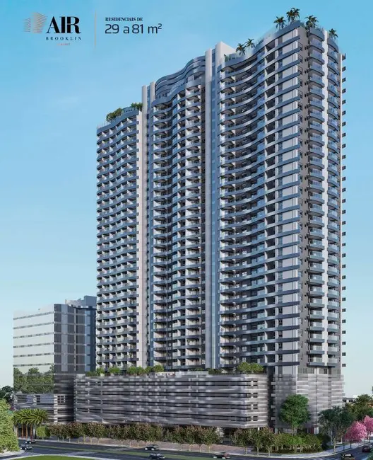 Apartamento com 1 quarto à venda, 30m2 em Brooklin Paulista, São Paulo - SP - imagem 1 Foto 1 de Apartamento com 1 quarto à venda, 30m2 em Brooklin Paulista, São Paulo - SP