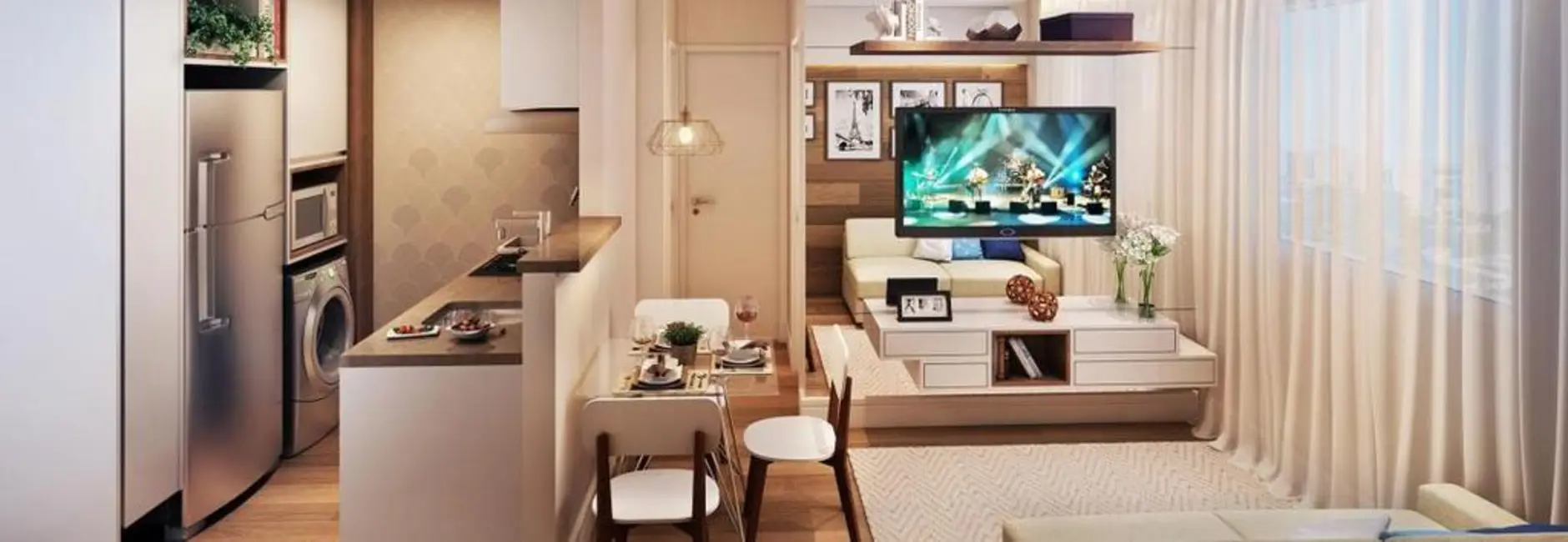 Apartamento com 2 quartos à venda, 34m2 em Vila Santa Catarina, São Paulo - SP - imagem 2 Foto 2 de Apartamento com 2 quartos à venda, 34m2 em Vila Santa Catarina, São Paulo - SP