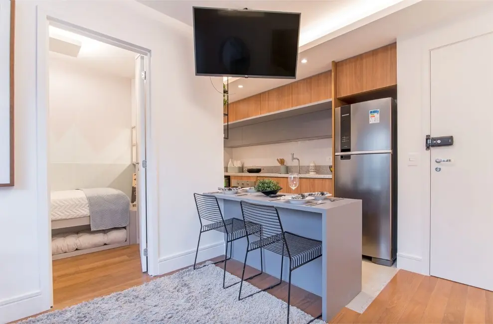 Apartamento com 2 quartos à venda, 33m2 em República, São Paulo - SP - imagem 6 Foto 6 de Apartamento com 2 quartos à venda, 33m2 em República, São Paulo - SP