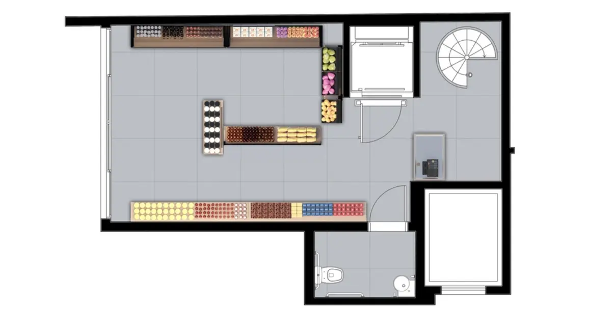 Loja à venda, 75m2 em Paraíso, São Paulo - SP - imagem 3 Foto 3 de Loja à venda, 75m2 em Paraíso, São Paulo - SP