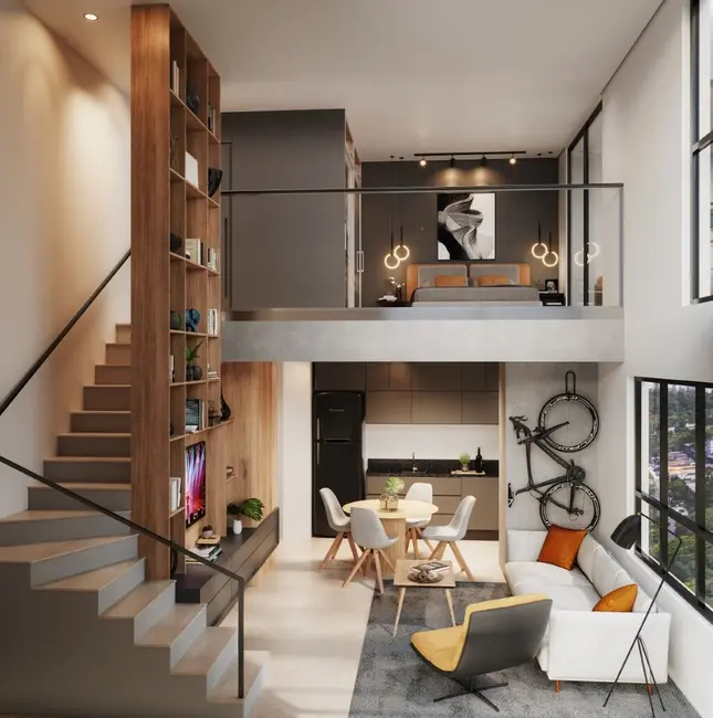 Apartamento com 1 quarto à venda, 61m2 em Moema, São Paulo - SP - imagem 7 Foto 7 de Apartamento com 1 quarto à venda, 61m2 em Moema, São Paulo - SP