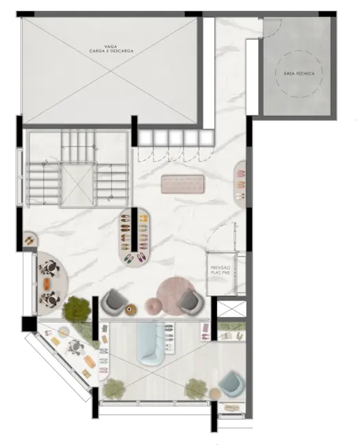 Foto 4 de Loja à venda, 180m2 em República, São Paulo - SP