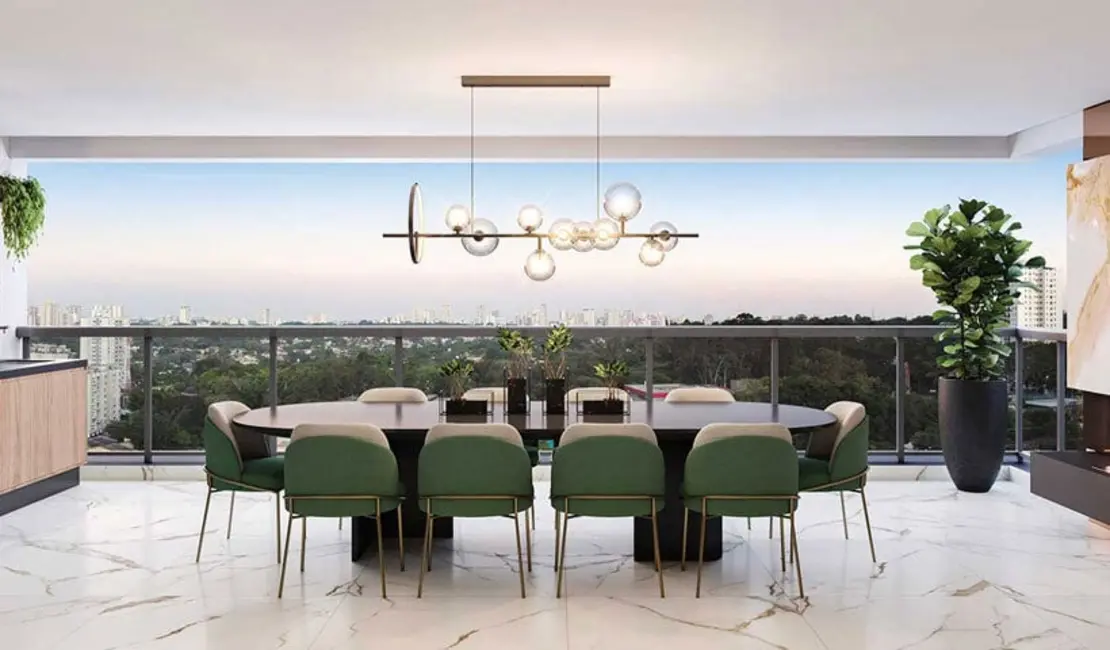 Foto 8 de Apartamento com 4 quartos à venda, 199m2 em Santo Amaro, São Paulo - SP