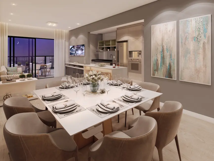 Apartamento com 3 quartos à venda, 141m2 em Jundiai - SP - imagem 4 Foto 4 de Apartamento com 3 quartos à venda, 141m2 em Jundiai - SP