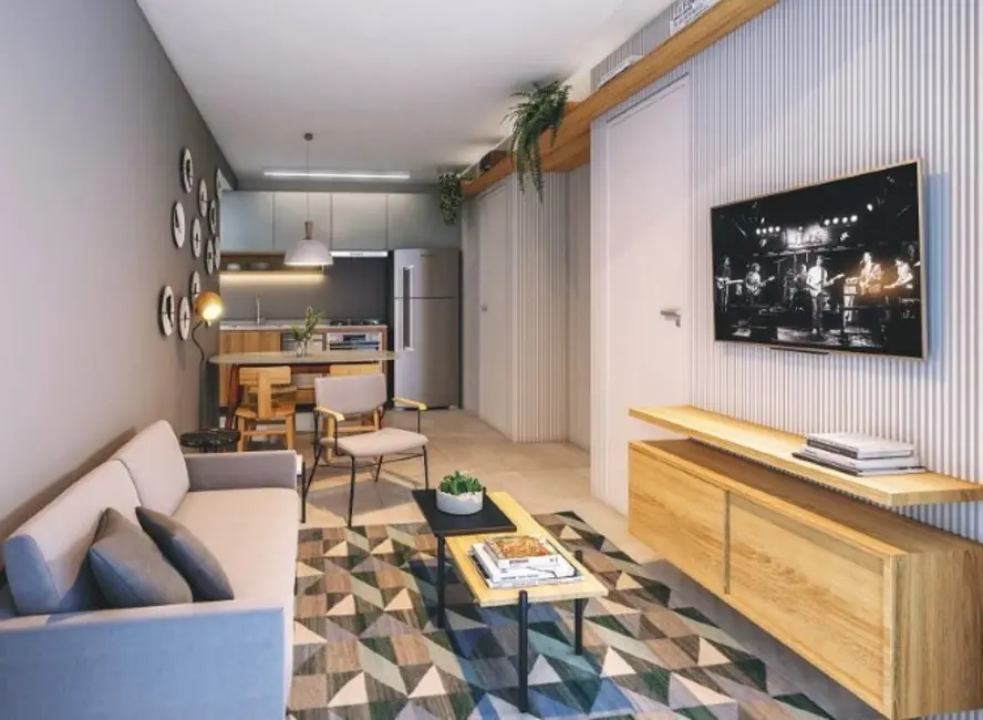 Apartamento com 1 quarto à venda, 24m2 em Brooklin Paulista, São Paulo - SP - imagem 3 Foto 3 de Apartamento com 1 quarto à venda, 24m2 em Brooklin Paulista, São Paulo - SP