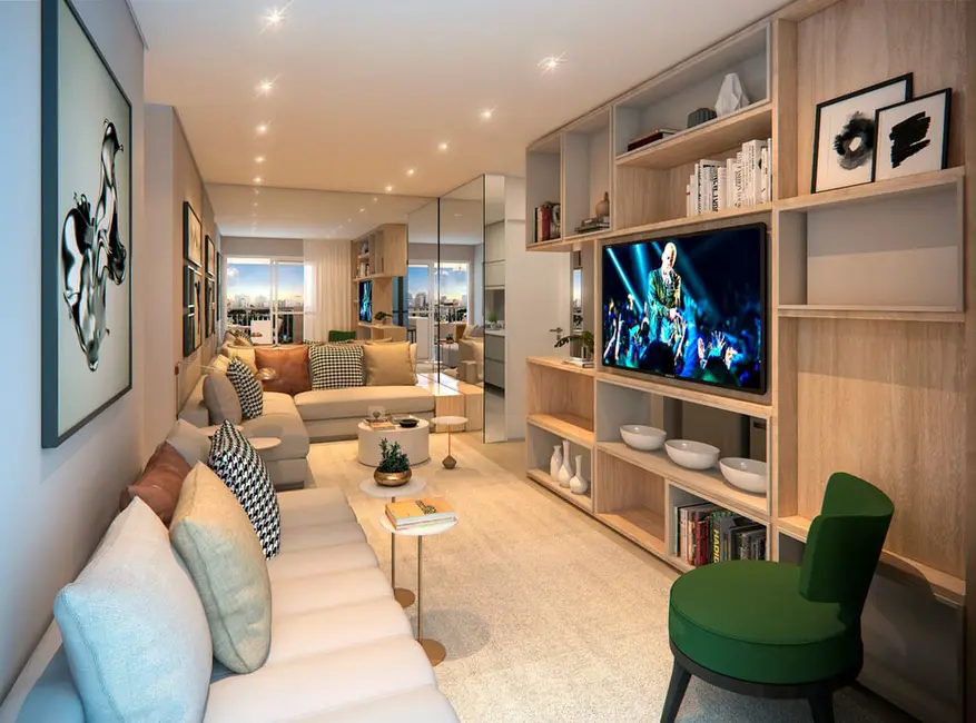 Apartamento com 2 quartos à venda, 65m2 em Tatuapé, São Paulo - SP - imagem 8 Foto 8 de Apartamento com 2 quartos à venda, 65m2 em Tatuapé, São Paulo - SP