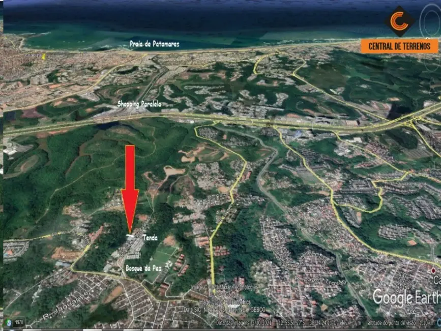 Terreno / Lote à venda, 5017m2 em Nova Brasília, Salvador - BA - imagem 2 Foto 2 de Terreno / Lote à venda, 5017m2 em Nova Brasília, Salvador - BA