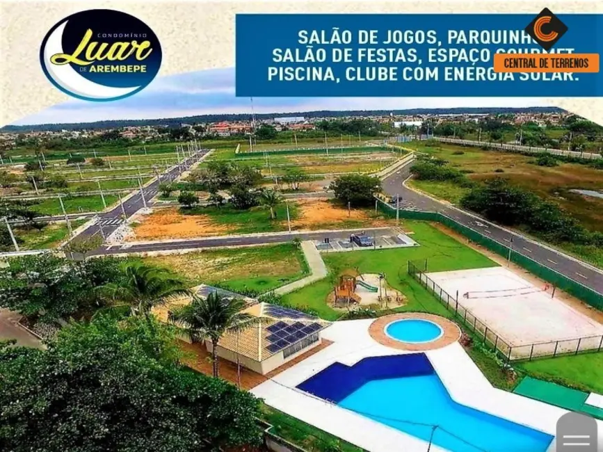 Foto 1 de Terreno / Lote à venda, 160m2 em Camacari - BA
