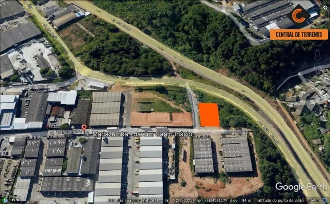 Foto 1 de Terreno / Lote à venda, 1280m2 em Pirajá, Salvador - BA