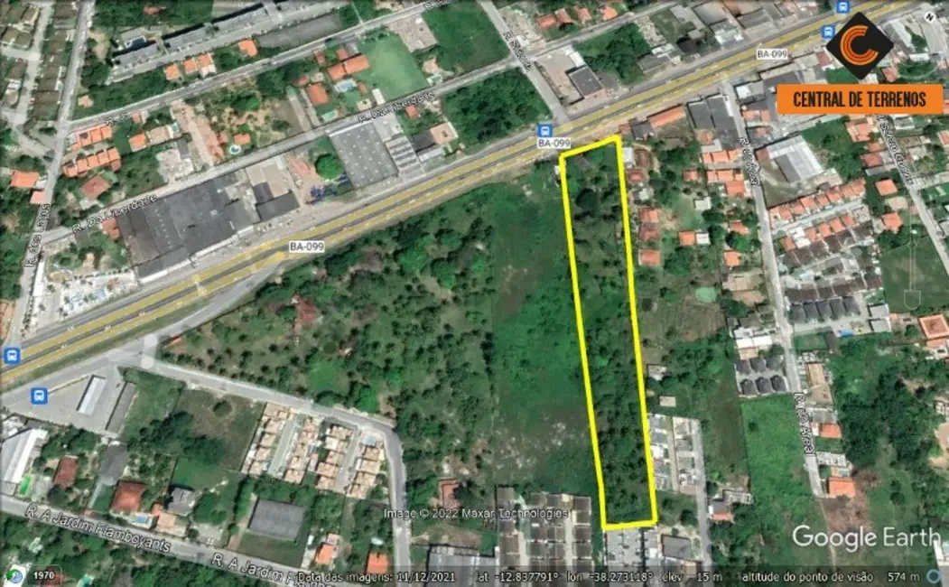 Foto 1 de Terreno / Lote à venda, 10600m2 em Camacari - BA