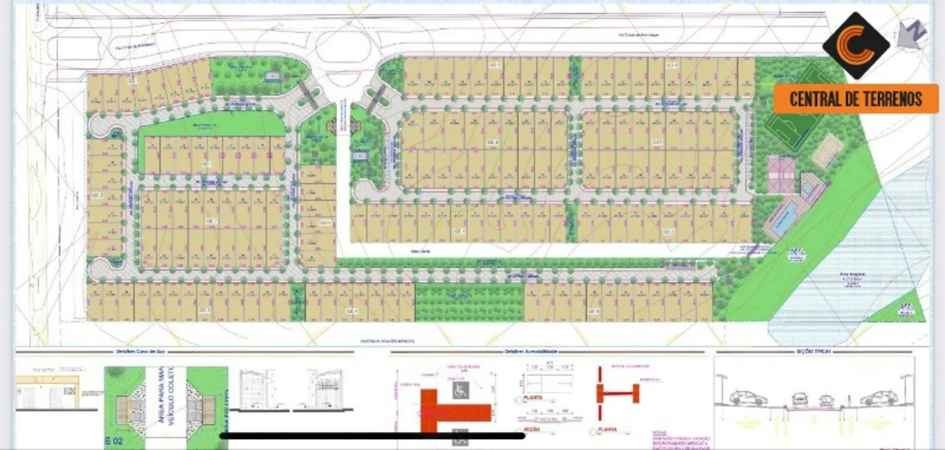 Foto 5 de Terreno / Lote à venda, 272m2 em Camacari - BA