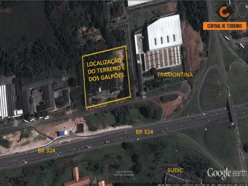 Foto 1 de Armazém / Galpão à venda, 2260m2 em Simoes Filho - BA