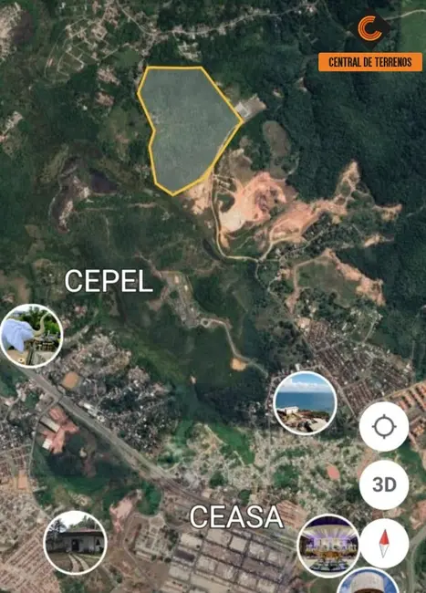 Foto 2 de Terreno / Lote à venda, 201245m2 em Simoes Filho - BA