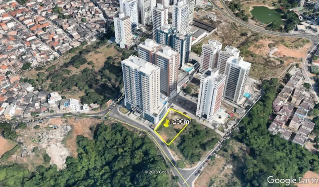Foto 3 de Terreno / Lote à venda, 1200m2 em Costa Azul, Salvador - BA