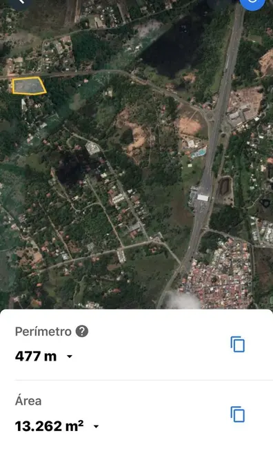 Foto 1 de Terreno / Lote à venda, 13000m2 em Camacari, BA