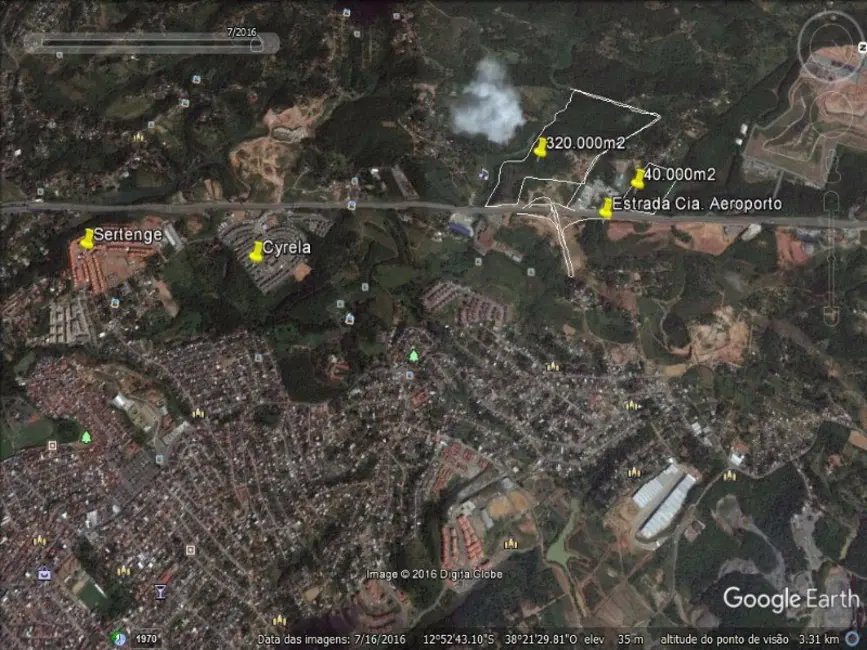 Foto 1 de Terreno / Lote à venda, 320000m2 em Salvador - BA