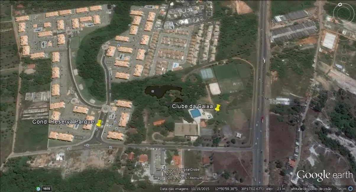 Foto 3 de Terreno / Lote à venda, 7500m2 em Camacari - BA