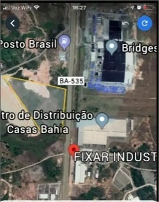 Foto 2 de Terreno / Lote à venda, 90000m2 em Camacari - BA