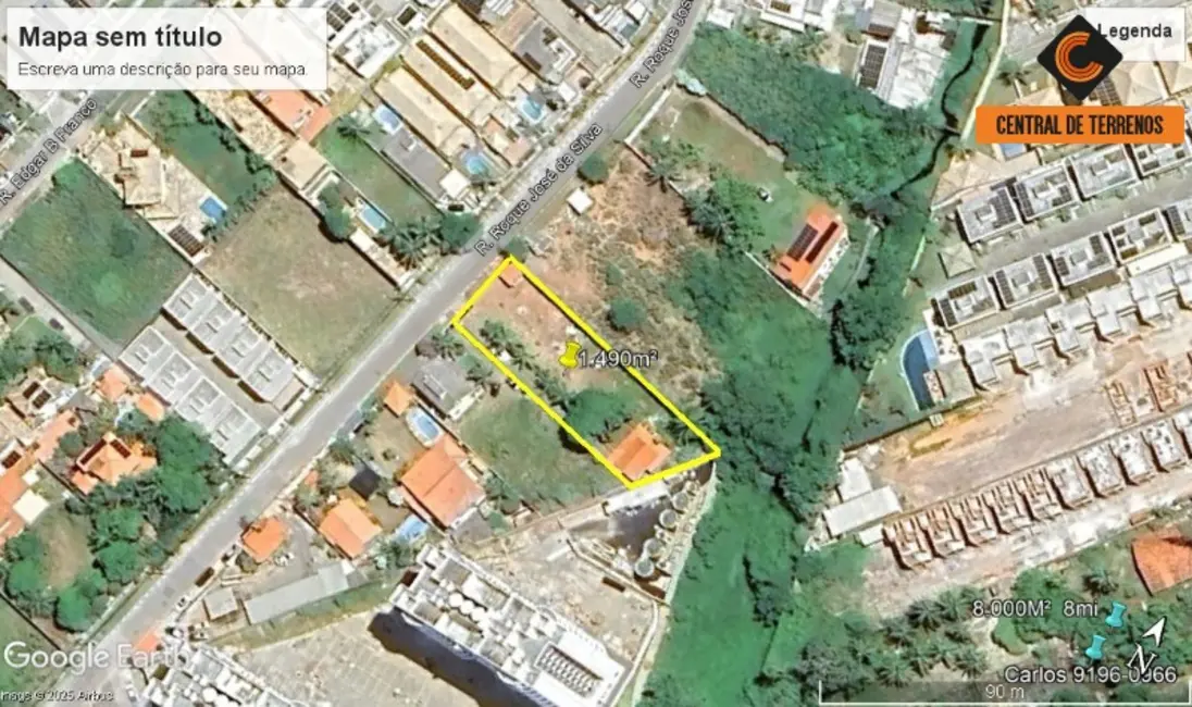 Terreno / Lote à venda, 1490m2 em Lauro De Freitas - BA - imagem 1 Foto 1 de Terreno / Lote à venda, 1490m2 em Lauro De Freitas - BA