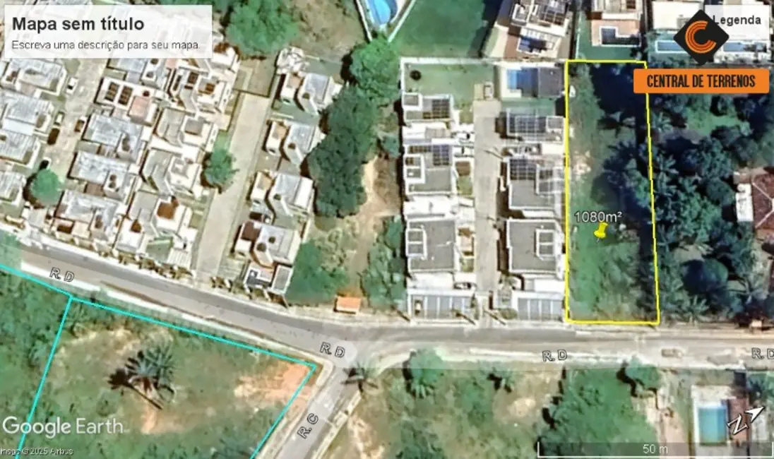 Foto 1 de Terreno / Lote à venda, 1080m2 em Camacari - BA