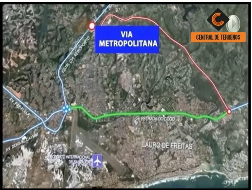Terreno / Lote à venda, 700000m2 em Lauro De Freitas - BA - imagem 9 Foto 9 de Terreno / Lote à venda, 700000m2 em Lauro De Freitas - BA