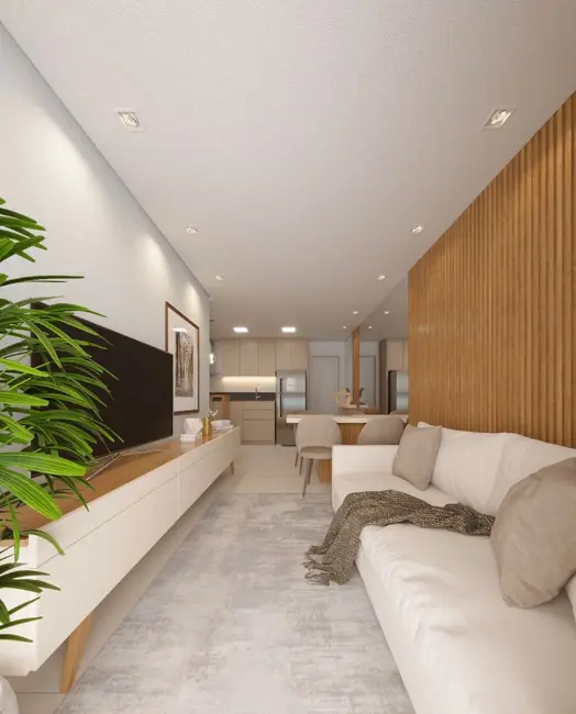 Foto 5 de Apartamento com 2 quartos à venda, 57m2 em Macuco, Santos - SP