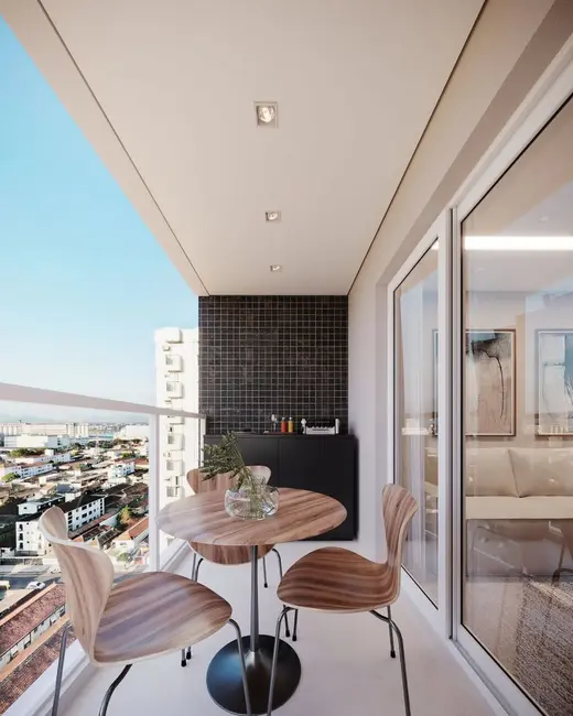 Foto 5 de Apartamento com 2 quartos à venda, 67m2 em Macuco, Santos - SP