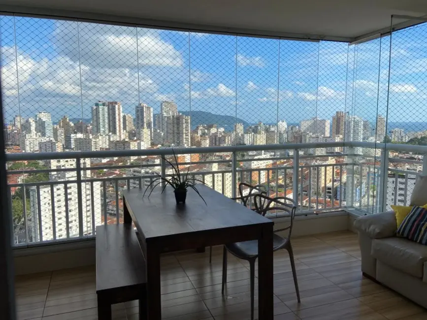 Foto 1 de Apartamento com 3 quartos à venda, 150m2 em Marapé, Santos - SP