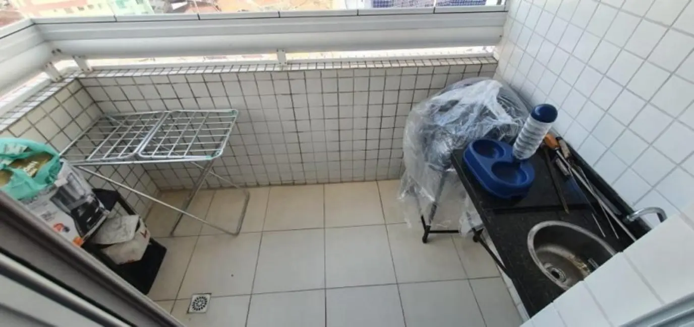 Foto 3 de Apartamento com 1 quarto à venda, 41m2 em Caiçara, Praia Grande - SP