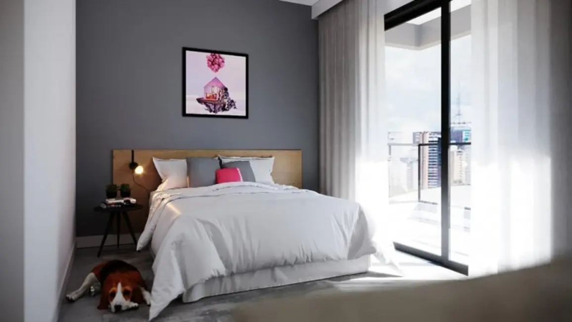 Foto 6 de Apartamento com 1 quarto à venda, 57m2 em Ponta da Praia, Santos - SP