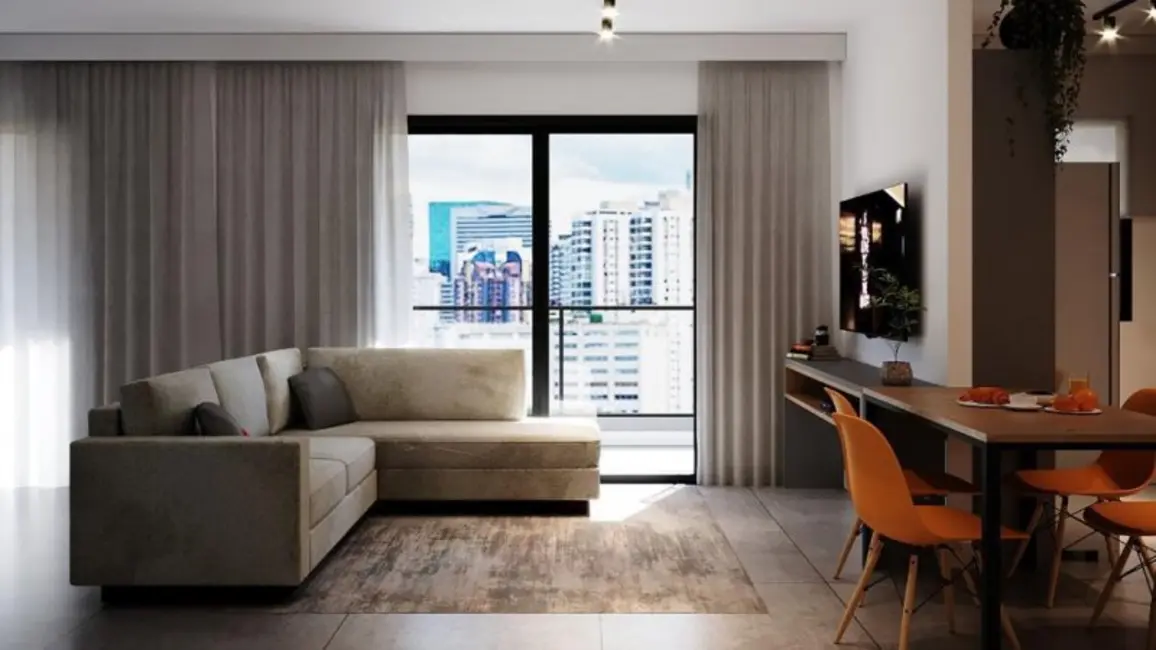 Foto 4 de Apartamento com 1 quarto à venda, 57m2 em Ponta da Praia, Santos - SP