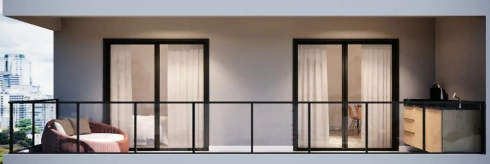 Foto 3 de Apartamento com 1 quarto à venda, 57m2 em Ponta da Praia, Santos - SP