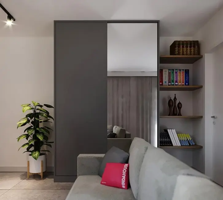 Foto 5 de Apartamento com 1 quarto à venda, 57m2 em Ponta da Praia, Santos - SP