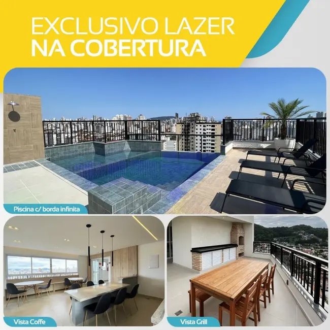 Apartamento com 2 quartos à venda, 70m2 em Marapé, Santos - SP - imagem 8 Foto 8 de Apartamento com 2 quartos à venda, 70m2 em Marapé, Santos - SP