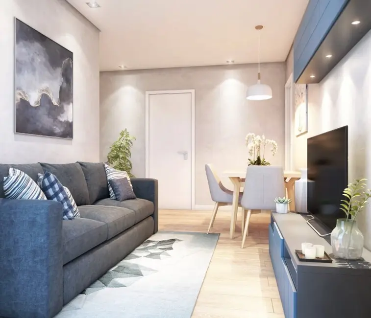 Foto 8 de Apartamento com 2 quartos à venda, 56m2 em Centro, Sao Vicente - SP