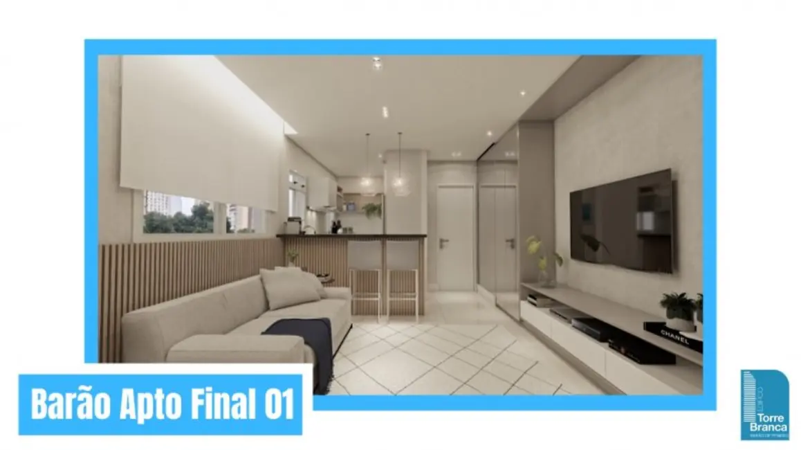 Apartamento com 1 quarto à venda, 34m2 em José Menino, Santos - SP - imagem 5 Foto 5 de Apartamento com 1 quarto à venda, 34m2 em José Menino, Santos - SP