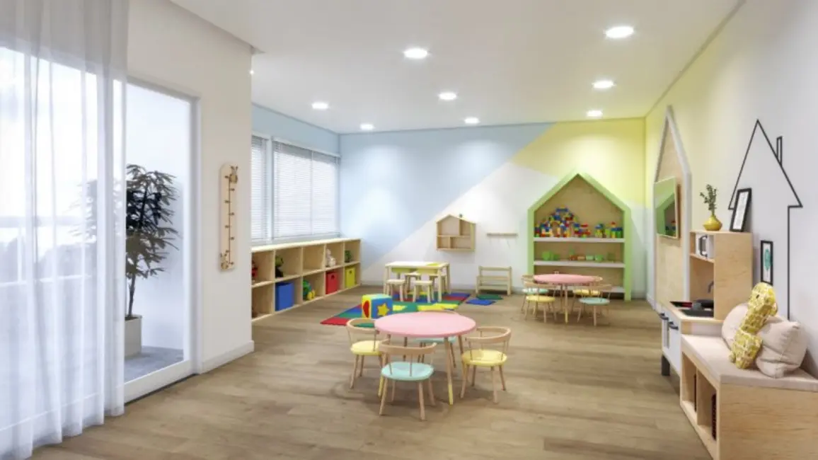 Foto 3 de Apartamento com 1 quarto à venda, 42m2 em Centro, Sao Vicente - SP