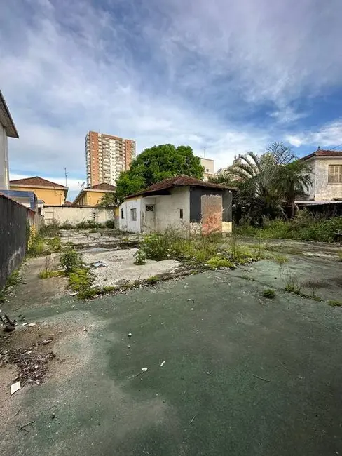 Foto 1 de Terreno / Lote à venda, 666m2 em Macuco, Santos - SP