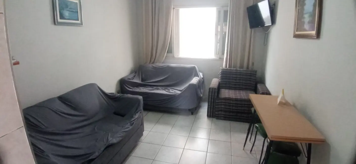 Foto 1 de Apartamento com 1 quarto à venda, 30m2 em Gonzaga, Santos - SP