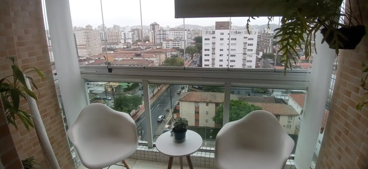 Foto 5 de Apartamento com 2 quartos à venda, 58m2 em Macuco, Santos - SP