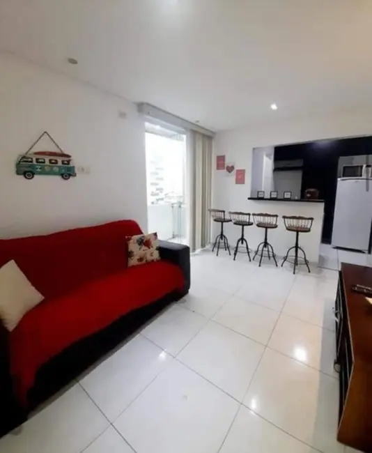 Foto 2 de Apartamento com 1 quarto à venda, 42m2 em Itararé, Sao Vicente - SP